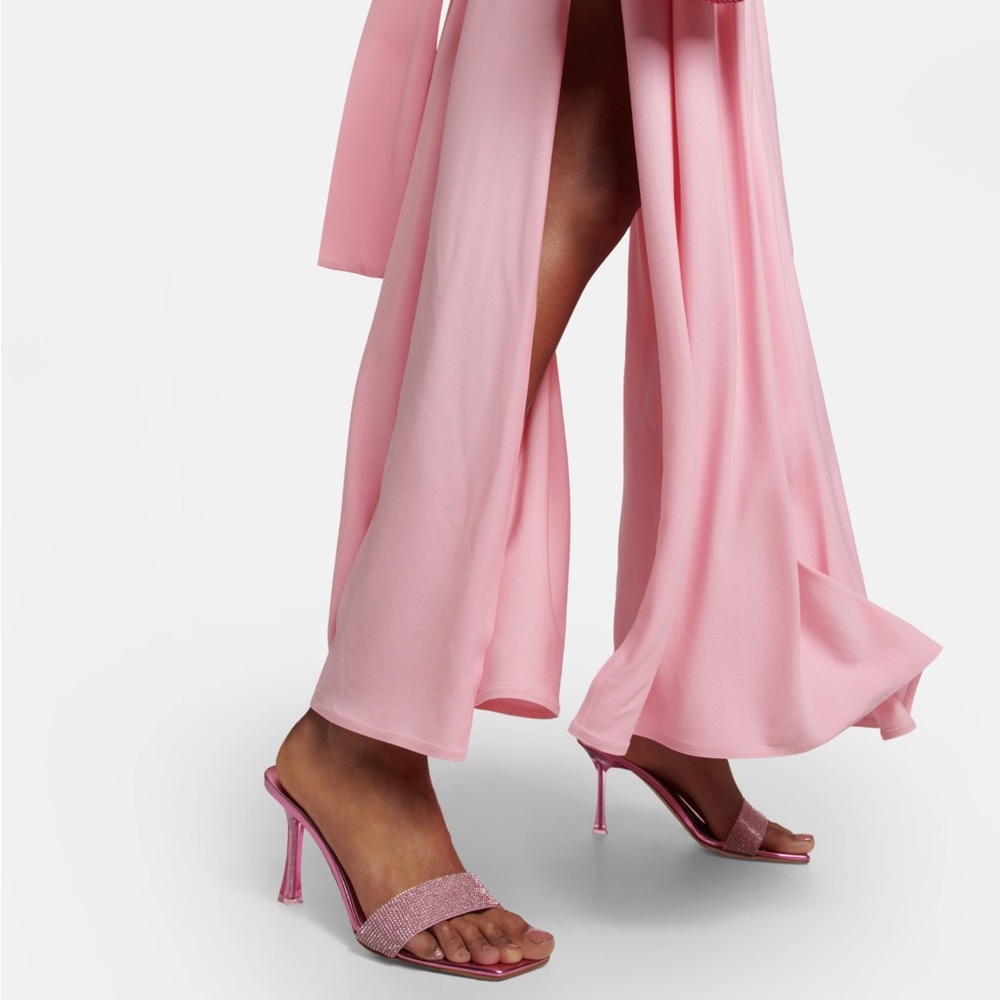Magda Butrym Elegant Pink Heeled Mules NWOB SZ 6/36 - Picture 2 of 14